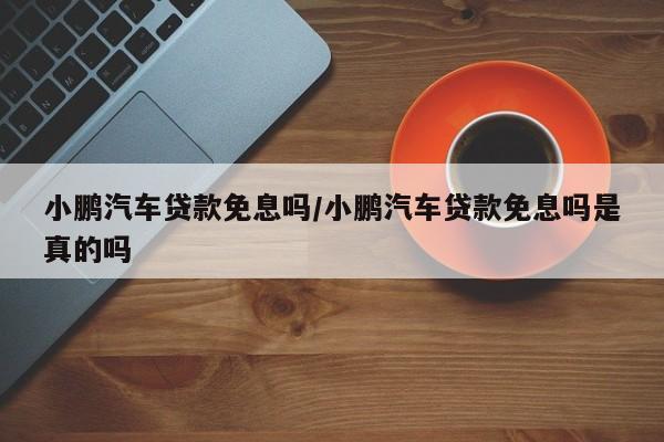 小鹏汽车贷款免息吗/小鹏汽车贷款免息吗是真的吗